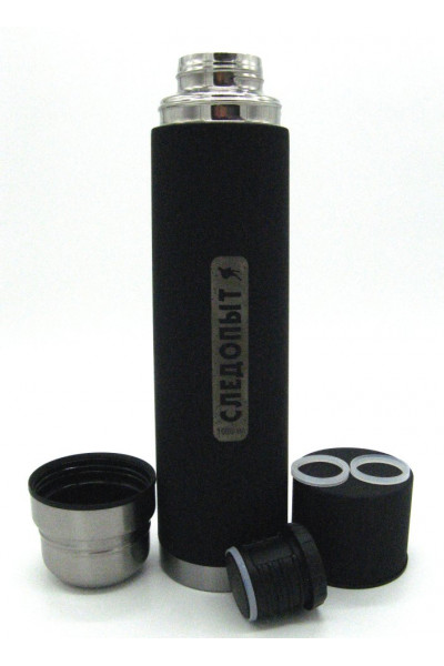 Термос СЛЕДОПЫТ с двойной крышкой, 1 л (PF-TM-06) Термос СЛЕДОПЫТ с двойной крышкой, 1 л (PF-TM-06)