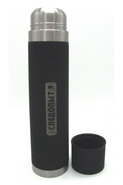 Термос СЛЕДОПЫТ с двойной крышкой, 1 л (PF-TM-06) Термос СЛЕДОПЫТ с двойной крышкой, 1 л (PF-TM-06)