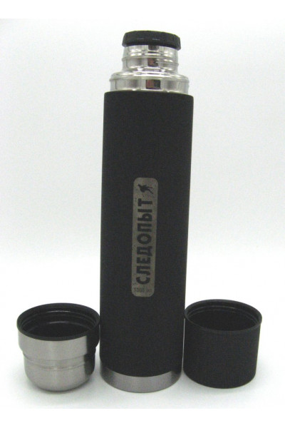 Термос СЛЕДОПЫТ с двойной крышкой, 1 л (PF-TM-06) Термос СЛЕДОПЫТ с двойной крышкой, 1 л (PF-TM-06)