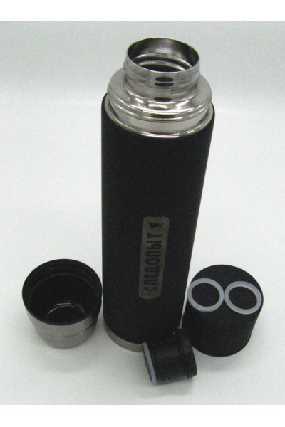 Термос СЛЕДОПЫТ с двойной крышкой, 1 л (PF-TM-06) Термос СЛЕДОПЫТ с двойной крышкой, 1 л (PF-TM-06)