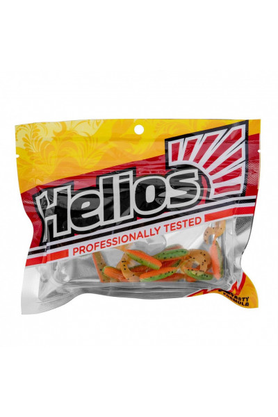 Твистер Helios Тiny Credo 1,55/4 см, цвет Pepper Green & Orange 12 шт HS-8-018 Твистер Helios Тiny Credo 1,55/4 см, цвет Pepper Green & Orange 12 шт HS-8-018