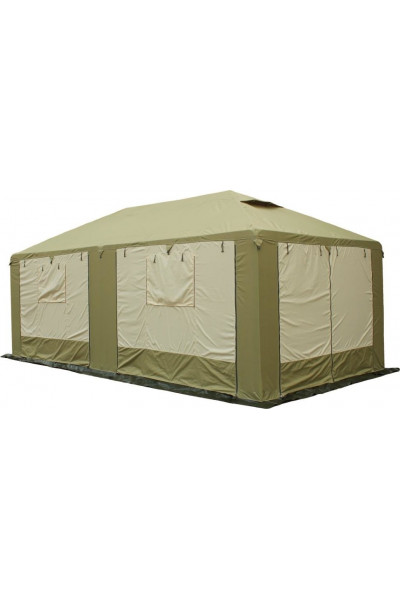 Шатер Митек Пикник-Люкс 3х6 м со стенками (2 места) Шатер Митек Пикник-Люкс 3х6 м со стенками (2 места)