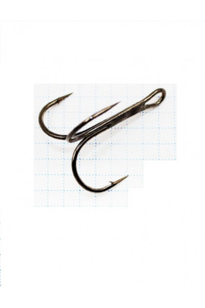 Крючок Koi Round Treble № 3/0 , BN, тройник (5 шт.) KH3295-3/0BN Крючок Koi Round Treble № 3/0 , BN, тройник (5 шт.) KH3295-3/0BN