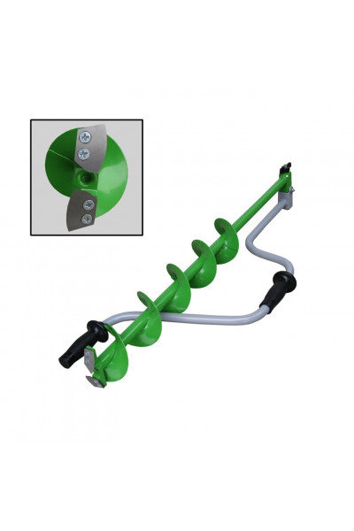 Ледобур Helios HS-150D (диаметр 150 мм) двуручный, левый, полукруглые ножи Ледобур Helios HS-150D (диаметр 150 мм) двуручный, левый, полукруглые ножи