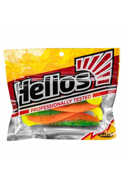 Виброхвост Helios Zander 4/10,2см, цвет Pepper Green & Orange LT 5 шт HS-36-032 Виброхвост Helios Zander 4/10,2см, цвет Pepper Green & Orange LT 5 шт HS-36-032