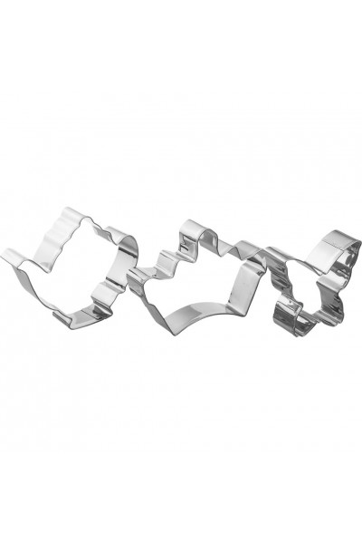 Формочки для печенья Marmiton Принцесса нержавеющая сталь 3 шт 17061 Формочки для печенья Marmiton Принцесса нержавеющая сталь 3 шт 17061