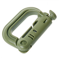 Карабин пластиковый Tramp Grimlock оливковый TRA-214