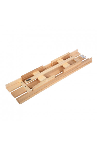 Лавочка разборная Банные Штучки липа 130х33х43 см 3701 Лавочка разборная Банные Штучки липа 130х33х43 см 3701