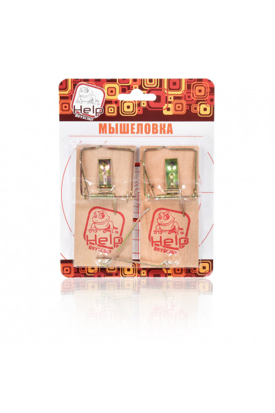 Мышеловка Help деревянная 2 шт 80265 Мышеловка Help деревянная 2 шт 80265