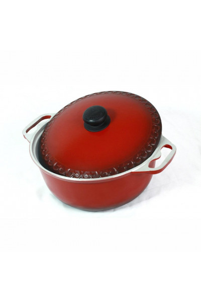 Кастрюля с крышкой Силумин Эмаль Азиатка 8л (ЭКА08) Кастрюля с крышкой Силумин Эмаль Азиатка 8л (ЭКА08)