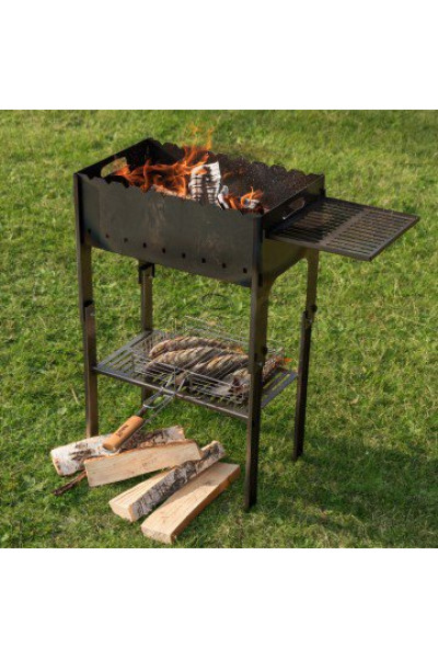 Мангал разборный Тонар со столиком под казан, в чехле, сталь 2 мм Мангал разборный Тонар со столиком под казан, в чехле, сталь 2 мм