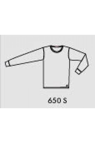 Рубашка с дл.рукавом GUAHOO Health Warm 650-S/BK