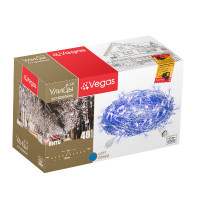 Уличная светодиодная гирлянда (синий свет) Vegas Нить 48 LED, 5 м, 24V 55002