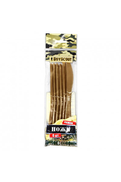 Ножи одноразовые Boyscout Premium 6 шт 61715 Ножи одноразовые Boyscout Premium 6 шт 61715