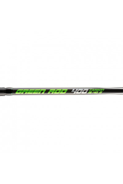 Удилище болонское Nisus Green Rod carbon 5м (15-40г) с кольцами N-GR-500K
