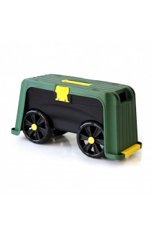 Скамейка-перевертыш садовая Helex H835 на колесах