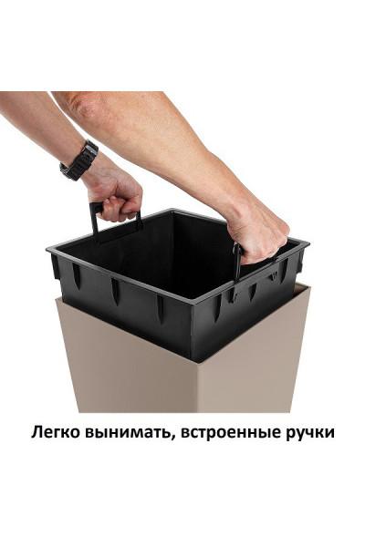 Кашпо для цветов Urbi Square DURS400-7529U (37/91,5 л) 2 предмета Кашпо для цветов Urbi Square DURS400-7529U (37/91,5 л) 2 предмета