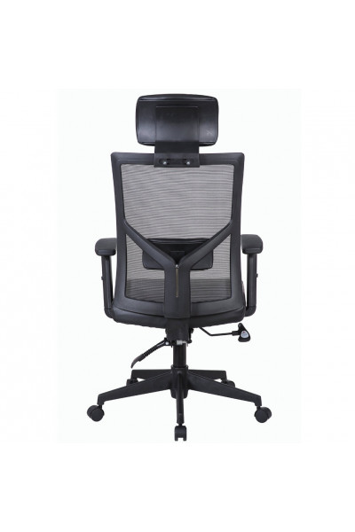 Кресло офисное Brabix Spectrum ER-402 сетка/экокожа, черное 531836 Кресло офисное Brabix Spectrum ER-402 сетка/экокожа, черное 531836
