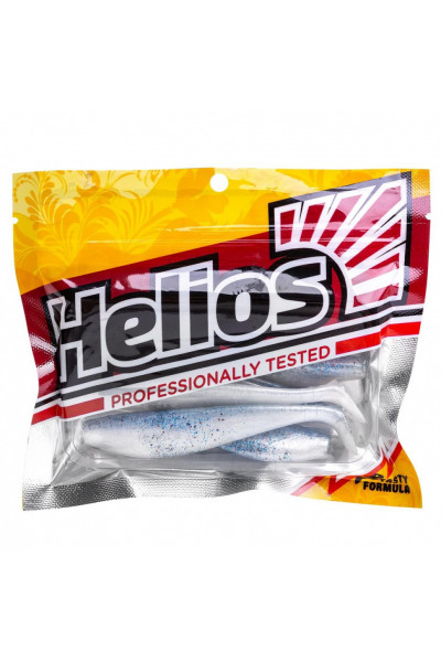 Виброхвост Helios Zander 4/10,2см, цвет Blue Fish 5 штHS-36-052 Виброхвост Helios Zander 4/10,2см, цвет Blue Fish 5 штHS-36-052