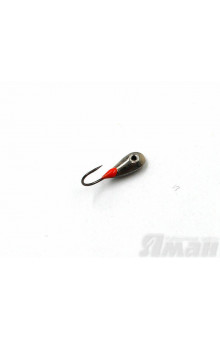 Мормышка Яман Уралка-М2 с коронкой, 0,6г., цвет никель (5 шт.) Я-МР704Н