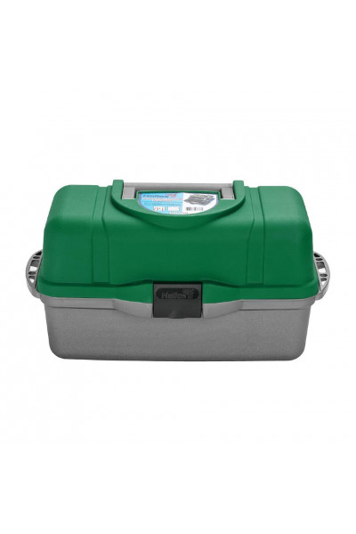 Ящик для инструментов Helios трехполочный зеленый Ящик для инструментов Helios трехполочный зеленый