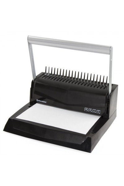 Переплетная машина для пластиковой пружины Brauberg B20 (530960) Переплетная машина для пластиковой пружины Brauberg B20 (530960)