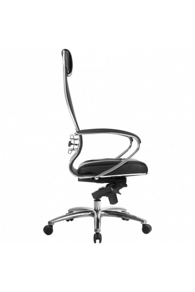 Кресло руководителя Metta Samurai SL-1.04 сетка/кожа, черное 531528 Кресло руководителя Metta Samurai SL-1.04 сетка/кожа, черное 531528