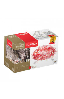 Уличная светодиодная гирлянда (красный свет) Vegas Нить 48 LED, 5 м, 24V 55003