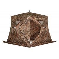 Зимняя палатка куб Higashi Camo Pyramid Pro DC трехслойная