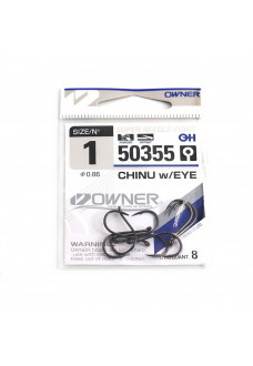 Крючок Owner Chinu w/eye BC №1 (8 шт)