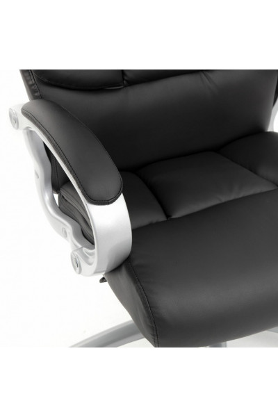 Кресло руководителя Brabix Premium Blocks HD-008 до 200 кг, экокожа, черное 531944 Кресло руководителя Brabix Premium Blocks HD-008 до 200 кг, экокожа, черное 531944