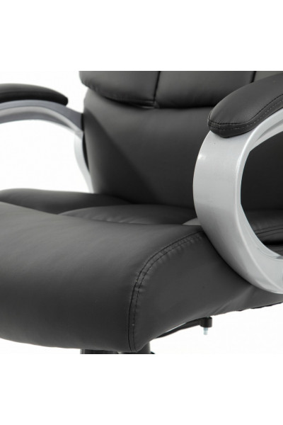 Кресло руководителя Brabix Premium Blocks HD-008 до 200 кг, экокожа, черное 531944 Кресло руководителя Brabix Premium Blocks HD-008 до 200 кг, экокожа, черное 531944