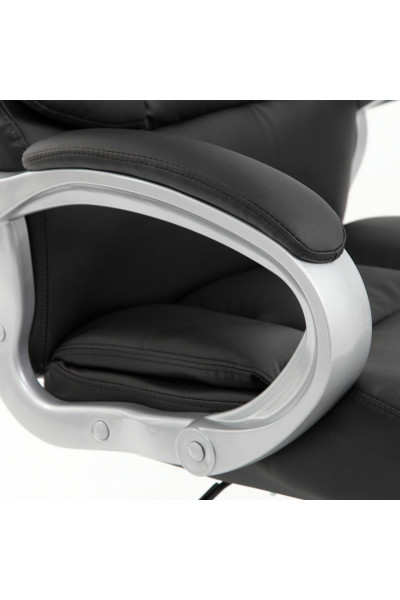 Кресло руководителя Brabix Premium Blocks HD-008 до 200 кг, экокожа, черное 531944 Кресло руководителя Brabix Premium Blocks HD-008 до 200 кг, экокожа, черное 531944