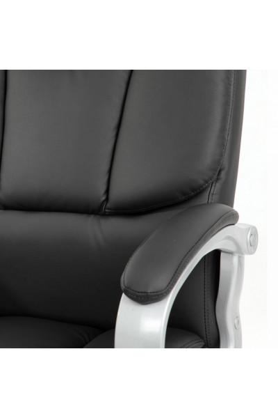 Кресло руководителя Brabix Premium Blocks HD-008 до 200 кг, экокожа, черное 531944 Кресло руководителя Brabix Premium Blocks HD-008 до 200 кг, экокожа, черное 531944