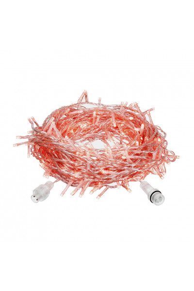Уличная светодиодная гирлянда (красный свет) Vegas Бахрома 64 LED, 12 нитей, 2х1 м, 24V 55015 Уличная светодиодная гирлянда (красный свет) Vegas Бахрома 64 LED, 12 нитей, 2х1 м, 24V 55015