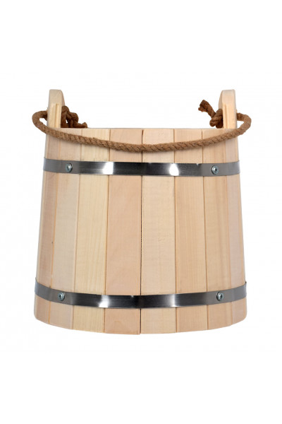 Ведро для бани Банные Штучки С легким паром, липа 9 л 31096 Ведро для бани Банные Штучки С легким паром, липа 9 л 31096