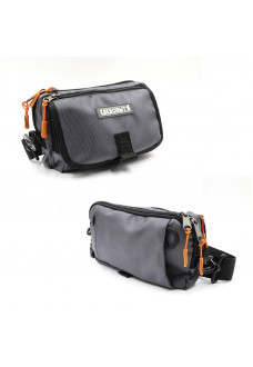 Сумка рыболовная Следопыт Street Fishing MultiLock S-Pouch, 13,5х22х8 см, цв. серый PF-BBK-08