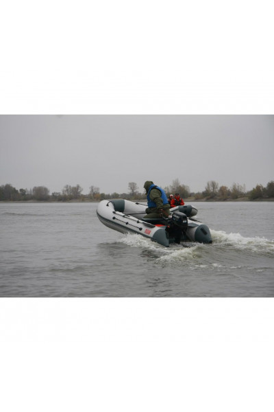 Лодка ПВХ под мотор, с надувным дном Тонар Алтай А320 (бело-серая) Лодка ПВХ под мотор, с надувным дном Тонар Алтай А320 (бело-серая)
