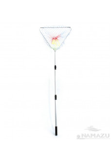Подсачек складной телескопический Namazu треугольный 50х150 см леска N-YL50-150