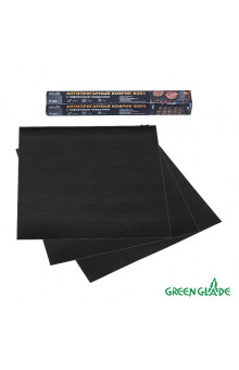 Набор антипригарных ковриков Green Glade для гриля 3 шт. 30х30 см BQ01