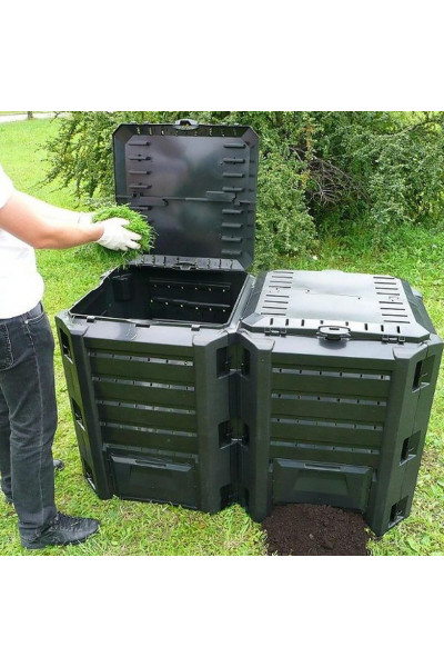 Компостер садовый 800л Module IKSM800Z-G851 зеленый Компостер садовый 800л Module IKSM800Z-G851 зеленый