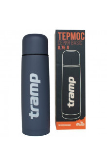 Термос Tramp 0,75 л серый TRC-112