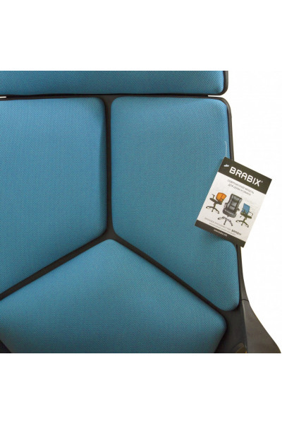 Кресло компьютерное Brabix Premium Prime EX-515 ткань, голубое 531568 Кресло компьютерное Brabix Premium Prime EX-515 ткань, голубое 531568