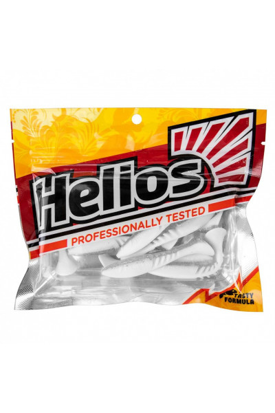 Виброхвост Helios Slash 2,64/6,7 см, цвет White & Sparkles 10 шт HS-19-002 Виброхвост Helios Slash 2,64/6,7 см, цвет White & Sparkles 10 шт HS-19-002