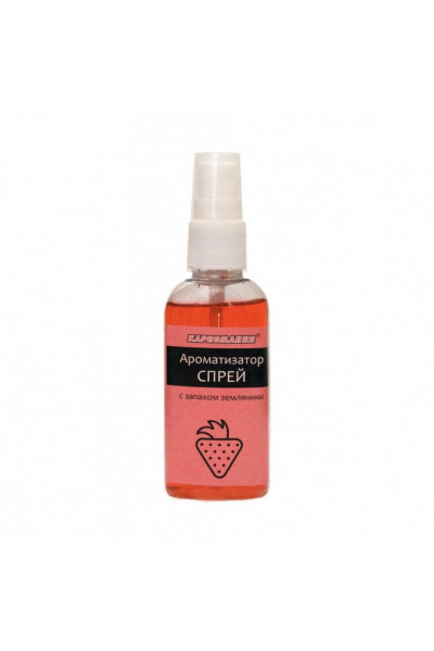 Ароматизатор-спрей для рыбалки Карпомания 50мл Земляника