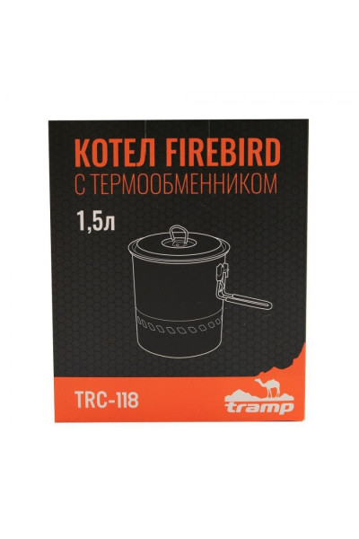 Котелок походный Tramp Firebird 1,5л c термообменником TRC-118 Котелок походный Tramp Firebird 1,5л c термообменником TRC-118