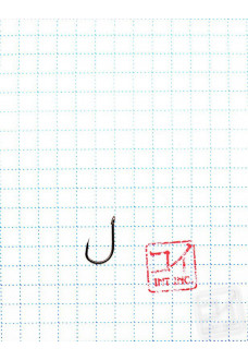 Крючок Koi Okiami Chinu-Ring № 8 /1 (AS), BN (10 шт.) KH7101-1BN