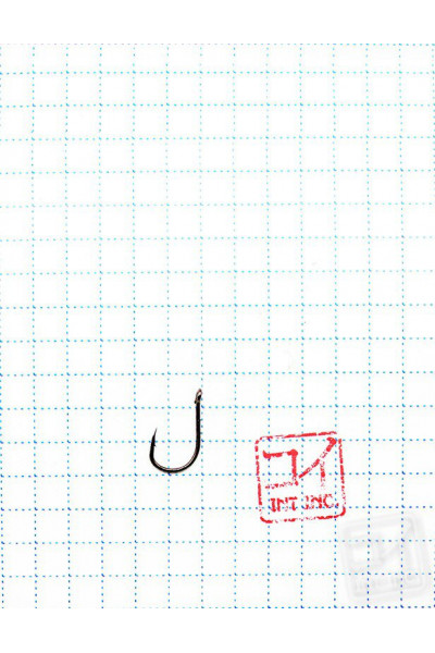 Крючок Koi Okiami Chinu-Ring № 8 /1 (AS), BN (10 шт.) KH7101-1BN