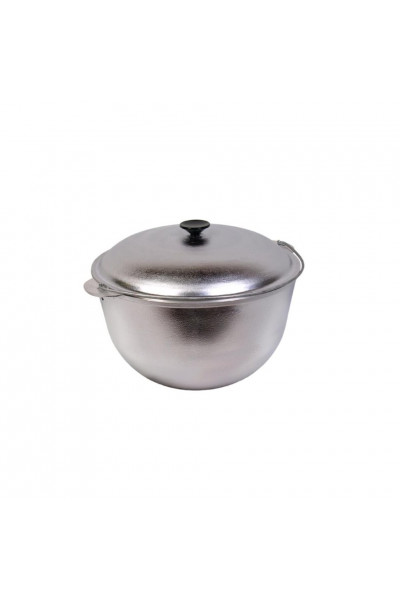 Казан походный с крышкой Силумин 6л d260 (БКД06) Казан походный с крышкой Силумин 6л d260 (БКД06)