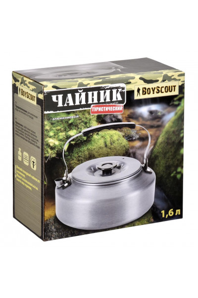 Чайник туристический Boyscout 1,6л. 61169 (57102) Чайник туристический Boyscout 1,6л. 61169 (57102)